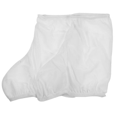 SUPVOX 2pcs Elastic Boot Covers for Skates Anti-Scratch Hockey Figure Skate Shoe Sleeve White from Ice and Scratches