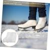 SUPVOX 2pcs Elastic Boot Covers for Skates Anti-Scratch Hockey Figure Skate Shoe Sleeve White from Ice and Scratches view 4