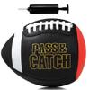 Lemondo PassCatch Training Football, Youth Football Size 7 Ages 5-14, Enhance Solo Passing Catching Skills(with Pump)