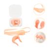 Yardwe 15pcs Silicone Swimming Nose Clip Adult Swim Gear Padded Sports Swim Nasal Splint Elastic Strap for Boys and Girls and Adults view 2