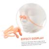 Yardwe 15pcs Silicone Swimming Nose Clip Adult Swim Gear Padded Sports Swim Nasal Splint Elastic Strap for Boys and Girls and Adults view 4