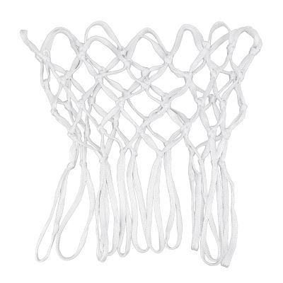 BestAlice 2pcs Durable Basketball Net Nylon White Universal Heavy Duty Basketball Net Replacement in All Weather for Indoor Outdoor Home Use Basketball Net