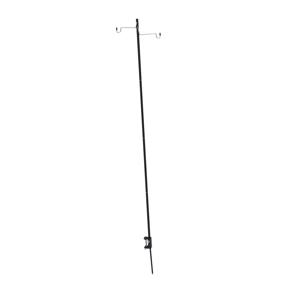 BESPORTBLE 1set Folding Lamp Pole Stand Portable Aluminium Alloy Outdoor Light Holder for Camping Hiking and Garden Use Lightweight Multi-Functional Easy to Assemble and Carry Design