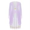 JEYPINMI Women's Greek Costume Roman Queen Princess Ancient Toga Gown Fancy Dress Up Lavender X-Large view 4