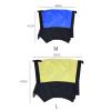 HEARSO Leg Gaiters, Highly Sealed Snowshoe Gaiters Against Snake Bites, Cycling Leg Protection, Suitable for Cycling, Hunting, and Hiking (Color : Blue, Size : Medium) view 2