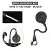 2 Pack Rearview Mirror 360 Adjustable Bending Handlebar Bike Mirror Wide Angle Rear View Mirrors For Ride Safely Electric Moped Cycling view 3