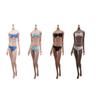 1/6 Scale Female Body,12inch Female Super Flexible Medium Bust Seamless Action Figure Body Collection (S01B Brown Skin) view 1