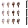 1/6 Scale Female Body,12inch Female Super Flexible Medium Bust Seamless Action Figure Body Collection (S01B Brown Skin) view 3