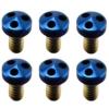 6 Pieces Handle Patch Screws with UN 2-56 Thread Fits for Microtech UntraTech Scarab, Steel Pocket Knife Handle Screws (Color : Blue) view 1