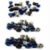 6 Pieces Handle Patch Screws with UN 2-56 Thread Fits for Microtech UntraTech Scarab, Steel Pocket Knife Handle Screws (Color : Blue) view 3