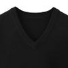 Maiyifu-GJ Men's V Neck Soft Vest Sweater Sleeveless Slim Fit Pullover Sweaters Warm Comfort Knit Vest (Black,Medium) view 3