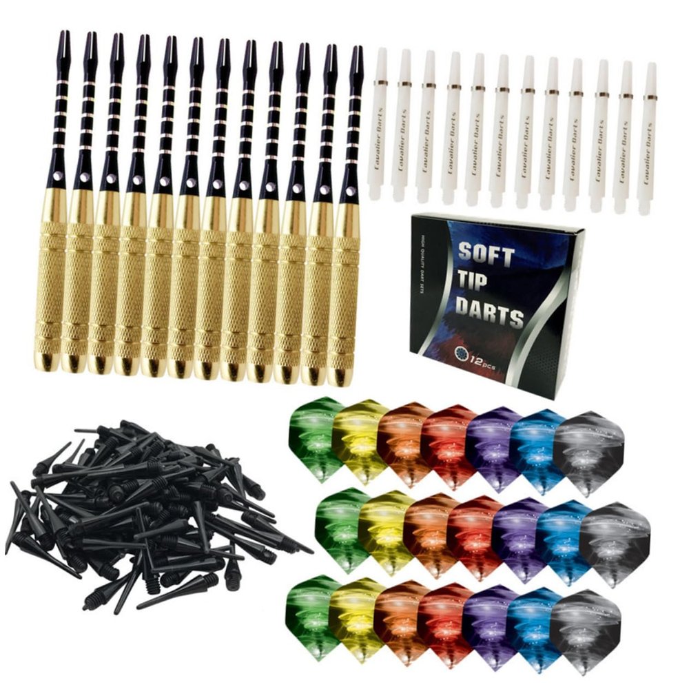 GANAZONO 1set Electronic Soft Tip Supplies for Skill Levels for Family Fun and Casual Play