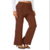 Urban CoCo Women's Stretchy Yoga Dress Pants Bootcut Work Slacks Petite Slacks for Office Casual (Coffee, M) view 2