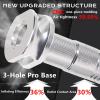 BUCKLOS Tubeless Presta Valve Stem 40/44/55/60/65/80/100mm view 2