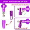 BUCKLOS Tubeless Presta Valve Stem 40/44/55/60/65/80/100 mm, Valve Stem Kit with Valve Core Removal Tool for Road Bike/Mountain Bike/MTB, Fit Most Bicycle Rims, Super Light Durable Aluminum Stem view 3
