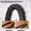 Brobantle Battle Rope 1.26 Inch Diameter,30FT Exercise Workout Ropes for Home Gym Heavy Weighted Training Rope for Working Out view 2