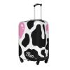 MyPiky Black White Milk Cow Print Luggage Cover Suitcase Protector Travel Suitcase Cover For Kid And Adult Fits 18-32 Inch, X-Large view 2