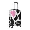 MyPiky Black White Milk Cow Print Luggage Cover Suitcase Protector Travel Suitcase Cover For Kid And Adult Fits 18-32 Inch, X-Large view 3