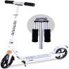 Scooters Kick Scooter for Adults Kids Adult Scooters with Folding Handle Portable Commuter Scooters with Big Wheels Birthday Gifts for Adults/Teens/Kids Up to 100kg Non-Electric (Color : White) view 1