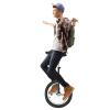 Eapmic 24 Inch Wheel Unicycle,One Wheel Bike with Rim and Pedals,Modern Steel Unicycles for Unisex Age 10-60,Outdoor Sports Fitness Exercise Balance Training,Load 176 lb,Height Adjustment 36"-40" view 4