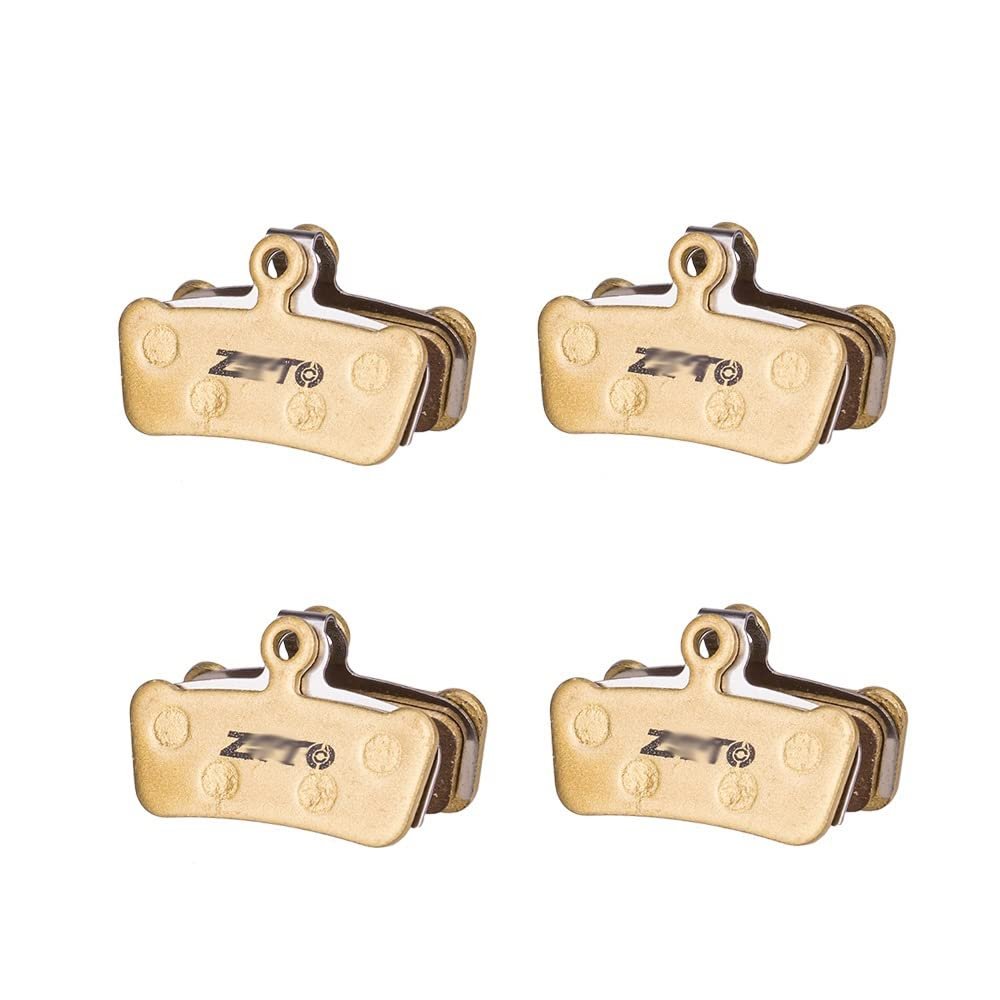 MTB Bike 4 Piston Disc Brake Pads Brake Shoes/Fit for Guide G2 RSC Hydraulic Brake Metallic Brake Pads/Fit for XO Trail E9 E7 4Pairs (Color : 4pairs Full Guide)