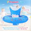 HeySplash Toddler Swim Vest for Age 3-6, Swim Trainer Vests with Adjustable Strap fit for Boys Girls 29-55lbs, Children Swimsuit, Floating Tubes Swim Jackets, Beginner Learn to Swim, Blue Surf Shark view 4