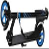Scooters Kick Scooter for Adults Kids Foldable Unisex Adult Kick Scooters with Shoulder Strap Portable Lightweight Commuter Scooters Birthday Gifts for Women/Men/Teens/Kids Up to 100kg Non-Electri view 1