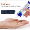 Waterproof Quick Dry Super Strong Glue,Multi-Purpose Adhesive,Clear Shoe Repair Glue for Sneakers,Hiking Shoes,Boots,Sandals (2PC) view 2