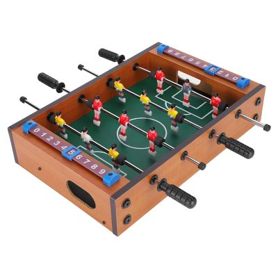 XHTLLO Foosball Table, Portable Mini Tabletop Soccer Table, Multifunctional Mini Table Football, Gift Indoor Game for Party Kids Play