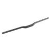 XHTLLO Bike Handlebar, Carbon Fiber Light Weight Stable Riser Handlebar, Piece Forging Process Fine Workmanship Handlebar, for Bike view 1