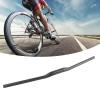 XHTLLO Bike Handlebar, Carbon Fiber Light Weight Stable Riser Handlebar, Piece Forging Process Fine Workmanship Handlebar, for Bike view 4