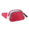 BESPORTBLE 3pcs Fashionable Waist Bag for Men and Women Portable Chest Pack Oxford Cloth Fanny Pack for Outdoor Sports Hiking Travel and Beach Activities Red view 3