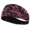 YOLAI Unisex Hair Head Band Non-Slip Premium Stretchy Head Bands for Women Men Sports Yoga Running (Red, One Size) view 1