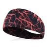 YOLAI Unisex Hair Head Band Non-Slip Premium Stretchy Head Bands for Women Men Sports Yoga Running (Red, One Size) view 3