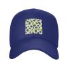 BlackBerry and Blueberry Seamless Pattern Baseball Caps for Men Women Hat Adjustable Cap Trucker Hats Dad Cap view 1