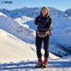 TODO 55% Merino Wool Hiking Socks - Durable, Breathable, Thermal - all Outdoor Activities (Falcon Desert Sun, 39) view 3