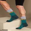 TODO 55% Merino Wool Hiking Socks - Durable, Breathable, Thermal - all Outdoor Activities (Falcon Desert Sun, 39) view 4