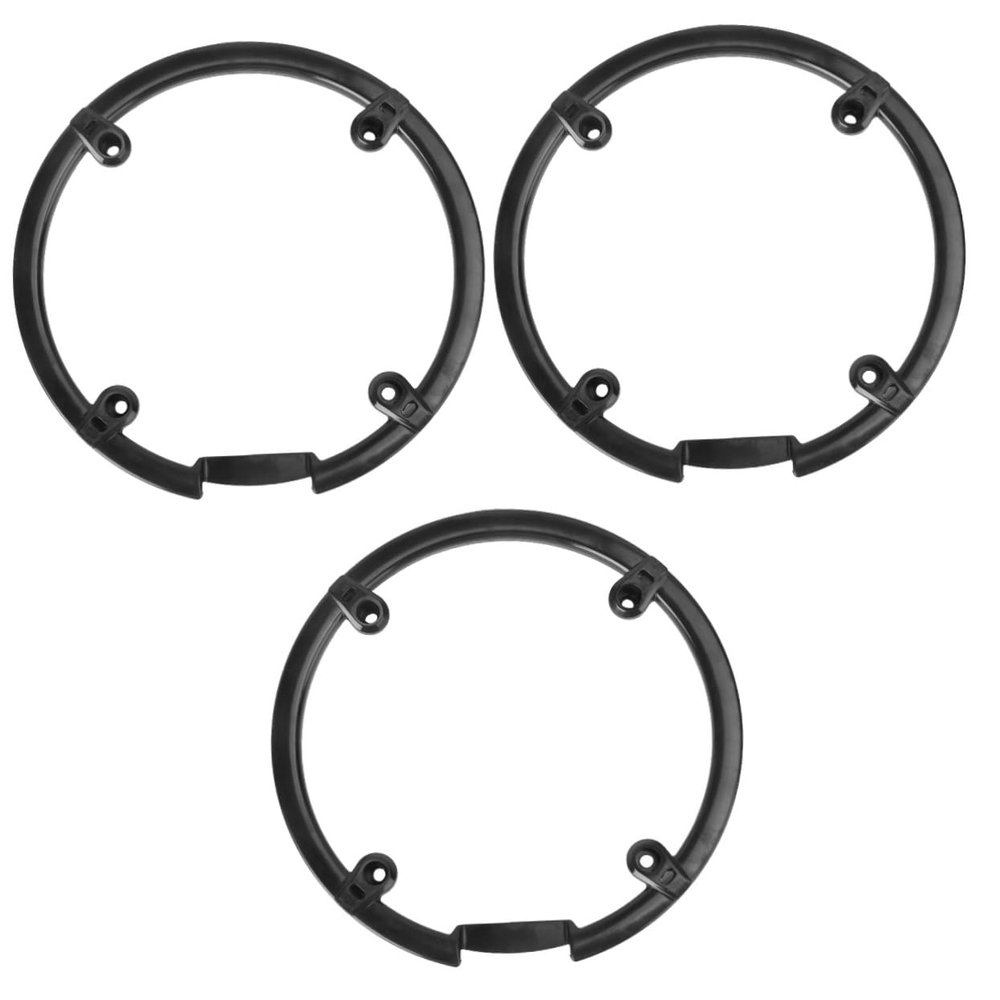 BESPORTBLE 3pcs Bike Crankset Accessory Chainring Protector Bike Replacement Parts Plastic Gear Tooth Plate