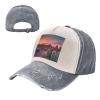 ZISHAK Cactus Desert Sunset Unisex Baseball Cap and Fishing Hat,Perfect Accessory for Outdoor Activities and Sports view 2