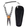 Fishing Lure Pliers Tongs,Multifunction Aluminum Alloy Hook Remover Tool Equipment,Lure Pliers Alloy Knotted Aluminum Equipment Tool,Open Split Ring,Remove Hooks,Cutting Braid view 1