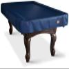 BEARCOVER Heavy Duty Leatherette Billiard Pool Table Cover, Waterproof & Tearproof Cover for Pool Table 7/8/9FT 9Feet-Blue_Faux Calf view 1