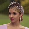 YOLAI Pearl Knotted Headband Women Hairband Elegant Wide Top Knot Headbands Fashion Ladies Hair Hoop (Brown, One Size) view 4