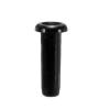 Badminton Racquet Grommets Eyelets String Protector Nylon Black Stringing Machine Tools for Repairing Racketball Equipment, 2.1mmx6.8mm view 2