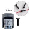 Badminton Racquet Grommets Eyelets String Protector Nylon Black Stringing Machine Tools for Repairing Racketball Equipment, 2.1mmx6.8mm view 3