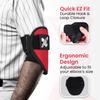 Exxact Sports Plain Baseball Elbow Guard Youth & Adult, Batters Softball Elbow Guard Baseball with Adjustable Straps - (Red, Adult) view 3