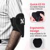 Exxact Sports Plain Baseball Elbow Guard Youth & Adult, Batters Softball Elbow Guard Baseball with Adjustable Straps - (Black, Adult) view 3