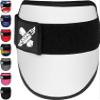 Exxact Sports Plain Baseball Elbow Guard Youth & Adult, Batters Softball Elbow Guard Baseball with Adjustable Straps - (White, Youth) view 1