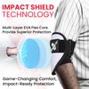 Exxact Sports Plain Baseball Elbow Guard Youth & Adult, Batters Softball Elbow Guard Baseball with Adjustable Straps - (White, Youth) view 2