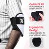Exxact Sports Plain Baseball Elbow Guard Youth & Adult, Batters Softball Elbow Guard Baseball with Adjustable Straps - (White, Youth) view 3