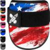 Exxact Sports Plain Baseball Elbow Guard Youth & Adult, Batters Softball Elbow Guard Baseball with Adjustable Straps - (USA Flag, Adult) view 1